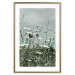 Wall Poster Midsummer - landscape of a flower-filled meadow with cloudy sky in the background 137231 additionalThumb 2