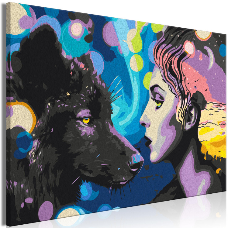 Paint by Number Kit Black Wolf and the Witch 138431 additionalImage 6