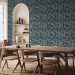 Modern Wallpaper Weave Mistletoe 143331 additionalThumb 5