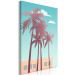 Canvas Print Miami Palms (1-piece) - landscape overlooking the bright sky and clouds 144331 additionalThumb 2