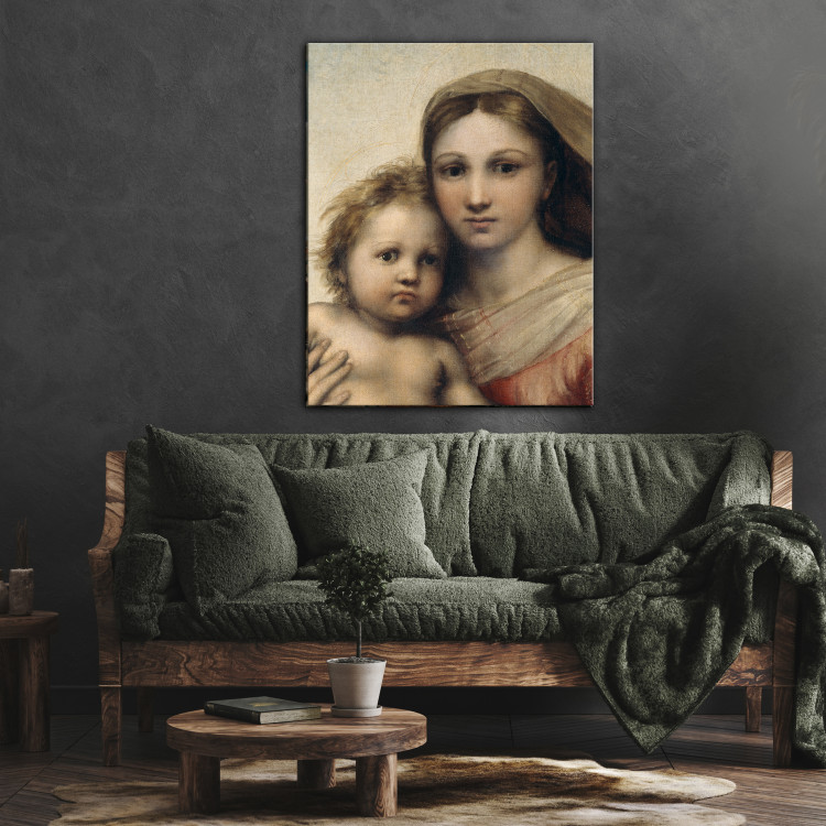 Reproduction Painting Sistine Madonna (fragment) 150531 additionalImage 4