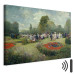 Canvas Print Meeting in the Garden - An Ai-Generated Landscape in the Style of Monet 151031 additionalThumb 8