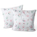 Decorative Velor Pillow Colorful Butterflies - A Delicate Composition With Insects on a White Background 151331 additionalThumb 4