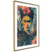 Poster Tropical Frida - A Portrait of the Painter Holding a Black Cat 152231 additionalThumb 8