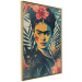 Poster Tropical Frida - A Portrait of the Painter Holding a Black Cat 152231 additionalThumb 5