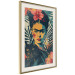 Poster Tropical Frida - A Portrait of the Painter Holding a Black Cat 152231 additionalThumb 10