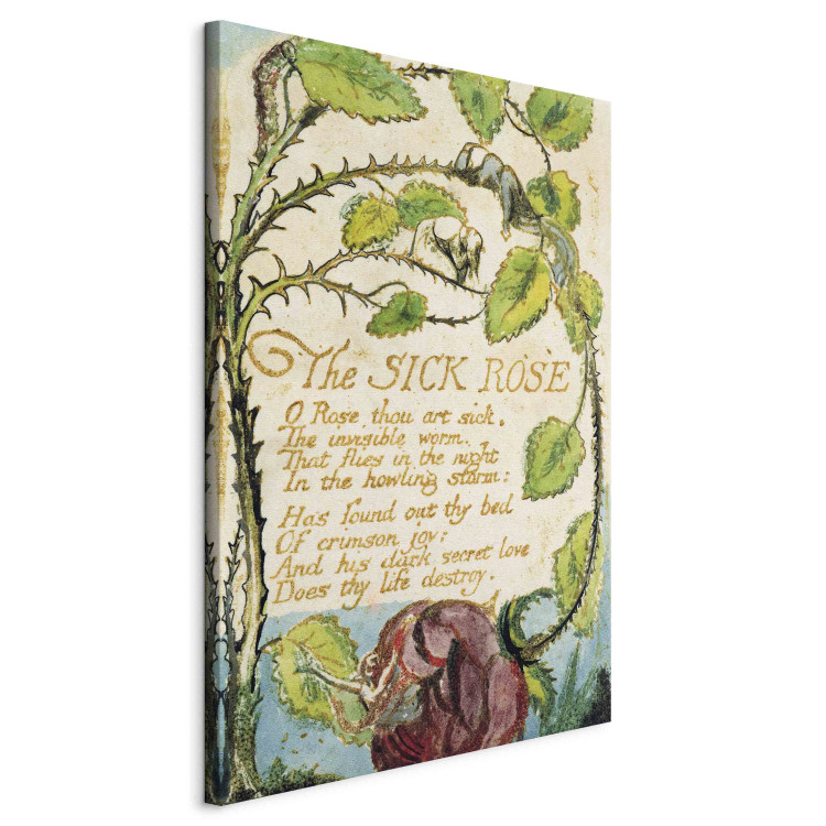 Art Reproduction The Sick Rose, from Songs of Innocence 153731 additionalImage 2