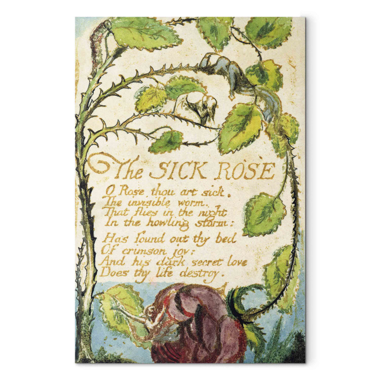Art Reproduction The Sick Rose, from Songs of Innocence 153731