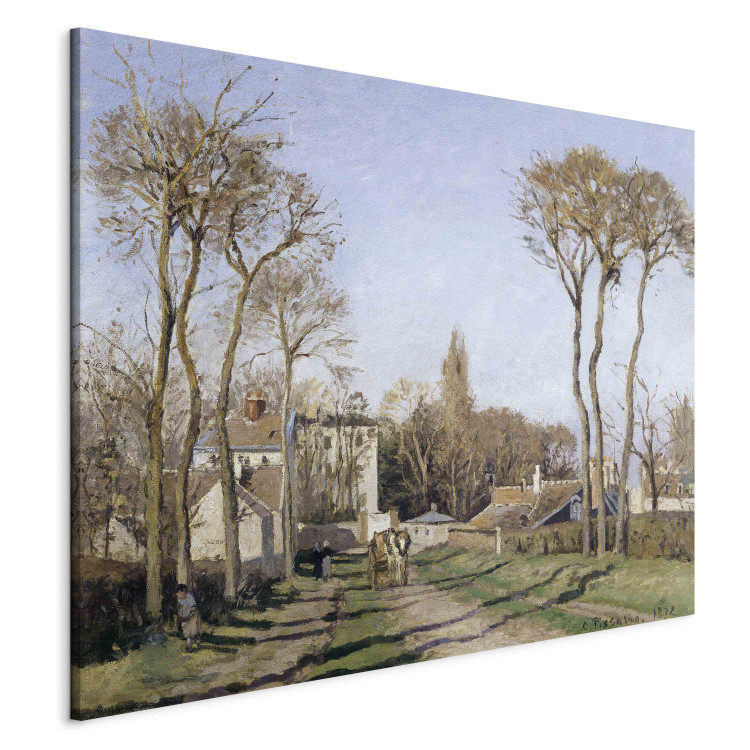 Reproduction Painting Entrance to the village of Voisins  155131 additionalImage 2