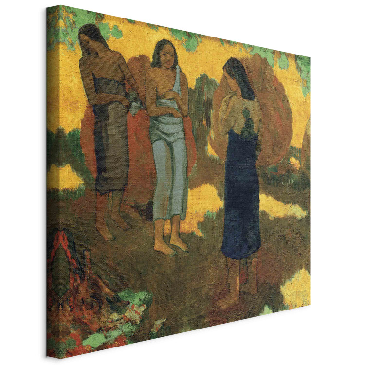 Reproduction Painting Three Tahiti Women on Yellow Ground 157931 additionalImage 2
