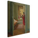 Reproduction Painting Intérieur avec femme en rouge de dos 159231 additionalThumb 2