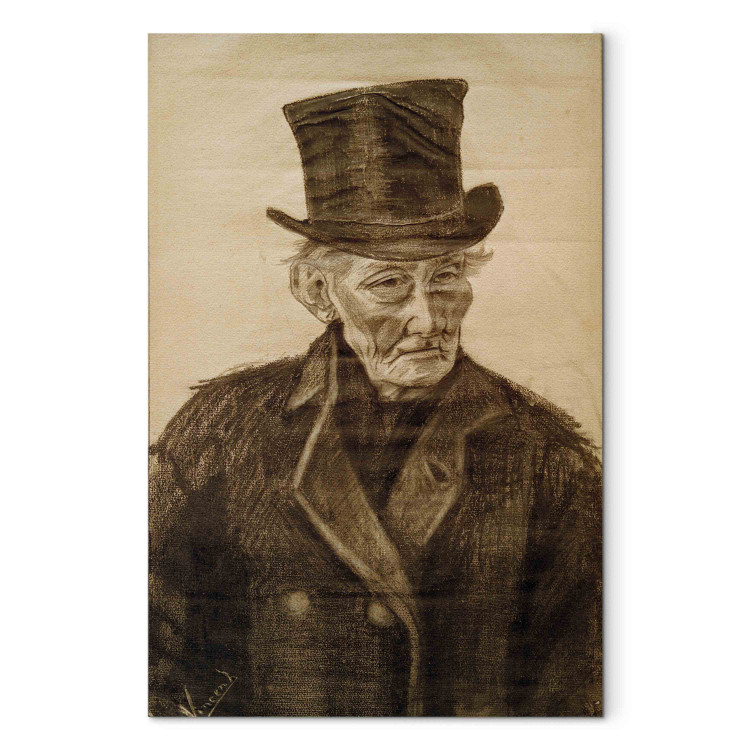 Art Reproduction Old Man with a Top Hat 159431