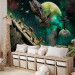 Photo Wallpaper Galactic Conquest - Space landscape with a fleet of spaceships for a teenager 61131 additionalThumb 2