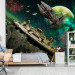 Photo Wallpaper Galactic Conquest - Space landscape with a fleet of spaceships for a teenager 61131 additionalThumb 8
