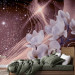 Photo Wallpaper Dust - orchid blossoms on a background in shades of pink and with a sparkle effect 62331 additionalThumb 2