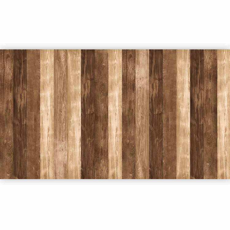 Wall Mural Wooden stories - background with texture of planks of different types of wood 89031 additionalImage 5