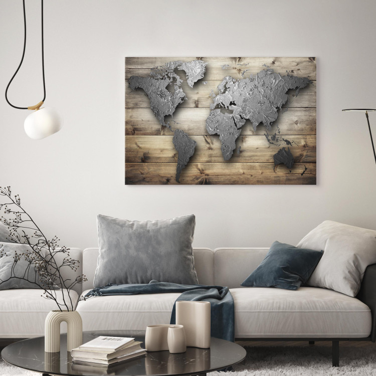 Canvas Silver World 90531 additionalImage 3