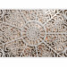 Wall Mural Orient - grey geometrical composition in the mandala type on a beige background 94931 additionalThumb 5