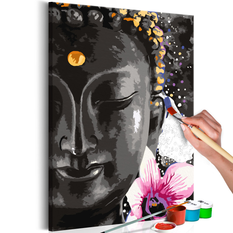 Paint by Number Kit Buddha and Flower 107641 additionalImage 3