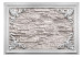 Photo Wallpaper Frame with ornaments - white brick pattern enclosed in a picture frame 108141 additionalThumb 1