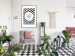 Wall Poster Good Vibes Only - geometric composition in black and white pattern 114741 additionalThumb 13