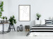 Wall Poster Dance - black and white delicate line art with the outline of a human silhouette 115241 additionalThumb 22