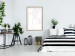 Wall Poster Dance - black and white delicate line art with the outline of a human silhouette 115241 additionalThumb 23