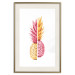 Wall Poster Mismatches - yellow-pink halves of tropical fruits on a white background 116941 additionalThumb 20