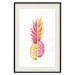 Wall Poster Mismatches - yellow-pink halves of tropical fruits on a white background 116941 additionalThumb 19