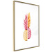 Wall Poster Mismatches - yellow-pink halves of tropical fruits on a white background 116941 additionalThumb 10