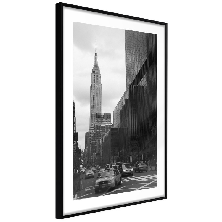 Wall Poster New York Street - black and white architectural shot in the city center 117141 additionalImage 13