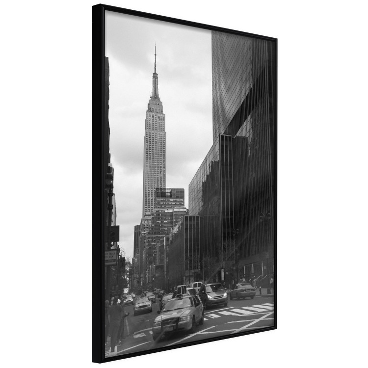 Wall Poster New York Street - black and white architectural shot in the city center 117141 additionalImage 10