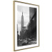 Wall Poster New York Street - black and white architectural shot in the city center 117141 additionalThumb 8