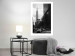 Wall Poster New York Street - black and white architectural shot in the city center 117141 additionalThumb 2