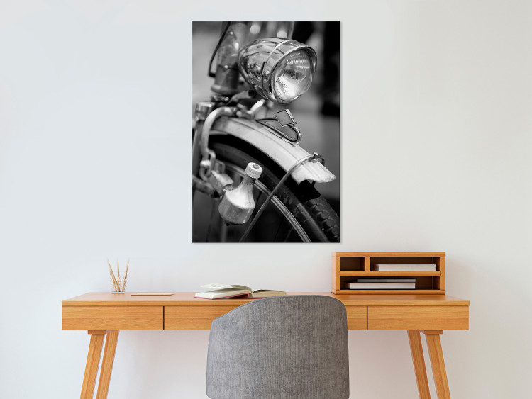Canvas Print Bicycle Details (1 Part) Vertical 117741 additionalImage 3