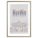 Wall Poster Berlin in Watercolors - Brandenburg Gate and texts on a light background 118641 additionalThumb 14