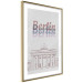 Wall Poster Berlin in Watercolors - Brandenburg Gate and texts on a light background 118641 additionalThumb 6