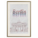 Wall Poster Berlin in Watercolors - Brandenburg Gate and texts on a light background 118641 additionalThumb 19