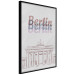 Wall Poster Berlin in Watercolors - Brandenburg Gate and texts on a light background 118641 additionalThumb 10