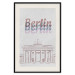 Wall Poster Berlin in Watercolors - Brandenburg Gate and texts on a light background 118641 additionalThumb 18