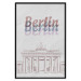 Wall Poster Berlin in Watercolors - Brandenburg Gate and texts on a light background 118641 additionalThumb 24
