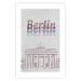 Wall Poster Berlin in Watercolors - Brandenburg Gate and texts on a light background 118641 additionalThumb 25