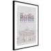 Wall Poster Berlin in Watercolors - Brandenburg Gate and texts on a light background 118641 additionalThumb 13