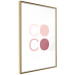 Wall Poster Pink Coco - colorful text with one letter filled in on a white background 122941 additionalThumb 8