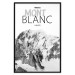 Wall Poster Mont Blanc - black and white mountain landscape with English captions 123741 additionalThumb 24