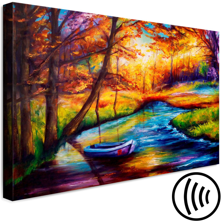 Canvas Print Autumn in the Park (1 Part) Wide 127041 additionalImage 6