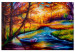 Canvas Print Autumn in the Park (1 Part) Wide 127041