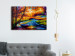 Canvas Print Autumn in the Park (1 Part) Wide 127041 additionalThumb 3