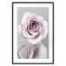 Wall Poster Rose Monologue - abstract composition of a woman with a rose on her head 127241 additionalThumb 15