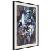 Wall Poster Clash of Titans - fanciful mosaic of figures in mirrored reflection 127841 additionalThumb 3